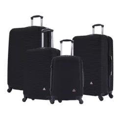 InUSA Royal 4pc Lightweight Hardside Spinner Luggage Set