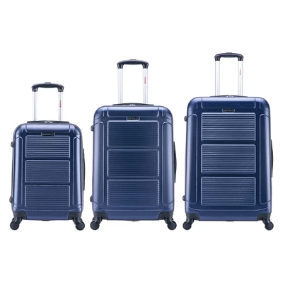 InUSA Pilot 3pc Lightweight Hardside Spinner Luggage Set 4 InUSA Pilot 3pc Lightweight Hardside Spinner Luggage Set - Image 4