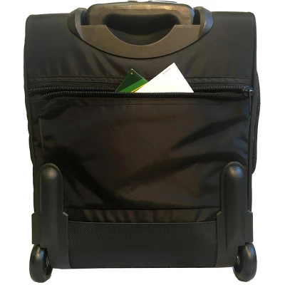 17" Under-The-Seat Overnight Expandable Computer Rollaboard W/USB Port 2 17" Under-The-Seat Overnight Expandable Computer Rollaboard W/USB Port - Image 2