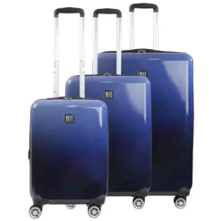 Ful Impulse Ombre Hardside Spinner Luggage, 3pc Set