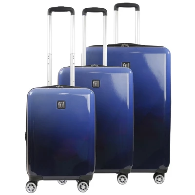 Ful Impulse Ombre Hardside Spinner Luggage, 3pc Set 1 Ful Impulse Ombre Hardside Spinner Luggage, 3pc Set