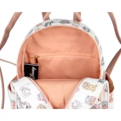 Disney Cats Saffiano Faux Leather Tote Bag Mini Backpack White -All Pack Shop GUEST 06cf9e71 e251 41c2 8b32 066f1bd01234