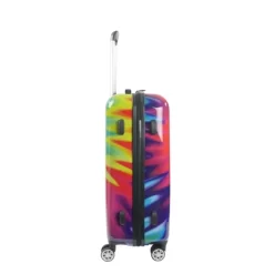 FUL Tie-dye Swirl 24 Inch Spinner Rolling Luggage Suitcase, ABS Hard Case, Upright, Tie-dye -All Pack Shop GUEST 0781d887 224f 467d 8986 f972e654ed30