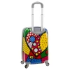 Rockland 2pc Polycarbonate/ABS Upright Hardside Carry On Luggage Set - Heart