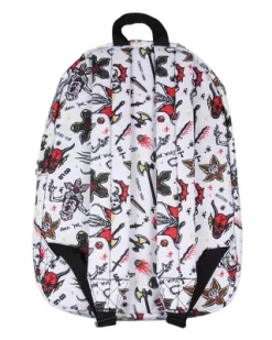 Stranger Things Backpack Hellfire Club Laptop School Travel Backpack White -All Pack Shop GUEST 0bc8c72e d4c5 4a35 b458 96027f8cde97