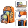 Naruto Classic Sasuke Vs Naruto 16" Youth 5-Piece Backpack Set