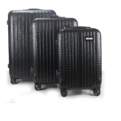 Mirage Luggage Danae ABS Hard Shell Lightweight 360 Dual Spinning Wheels Combo Lock 28" 24", 20" 3 Piece Luggage Set