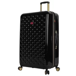 Betsey Johnson Expandable Hardside Large Checked Spinner Suitcase -All Pack Shop GUEST 12099d29 ba13 4006 97d4 466e9152430c