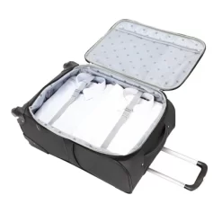 Skyline Softside Medium Checked Spinner Suitcase - Gray -All Pack Shop GUEST 14fd77b7 276e 4ff8 abff ace48d70075c