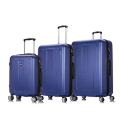 DUKAP Crypto Lightweight 3pc Hardside Luggage Set -All Pack Shop GUEST 172c2309 6fce 4a20 9963 d6689abdee8e