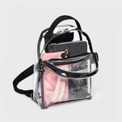 10.5" Mini Dome Backpack - Wild Fable™ Clear 3 10.5" Mini Dome Backpack - Wild Fable™ Clear - Image 3