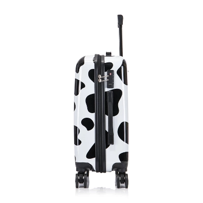 InUSA PRINTS Lightweight Hardside Carry On Spinner Suitcase - Cow 4 InUSA PRINTS Lightweight Hardside Carry On Spinner Suitcase - Cow - Image 4