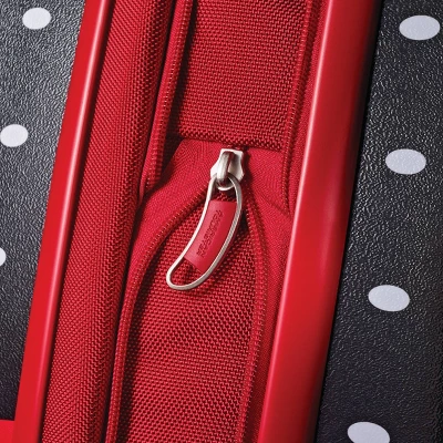 American Tourister Minnie Mouse Red Bow Hardside Carry On Spinner Suitcase 4 American Tourister Minnie Mouse Red Bow Hardside Carry On Spinner Suitcase - Image 4