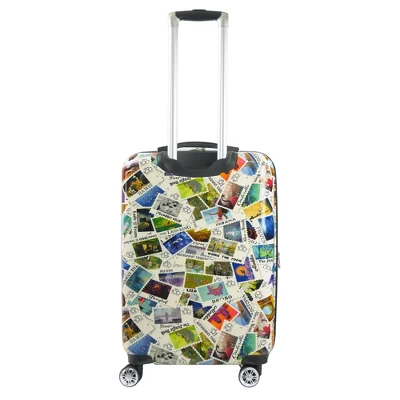 DISNEY Ful Disney 100 Years Stamps ABS Hard-sided Spinner 26" Luggage 2 DISNEY Ful Disney 100 Years Stamps ABS Hard-sided Spinner 26" Luggage - Image 2