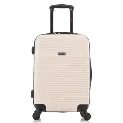 InUSA Resilience Lightweight Hardside Carry On Spinner Suitcase
