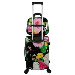 World Traveler Seasons 2-Piece Hardside Carry-On Spinner Luggage Set