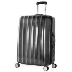 Olympia USA Titan Expandable Hardside Checked Spinner Suitcase - Black 11 Olympia USA Titan Expandable Hardside Checked Spinner Suitcase - Black -All Pack Shop GUEST 29f05db1 13fe 485b 9080 9653fed92aab