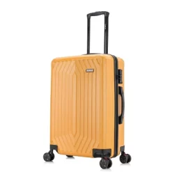 DUKAP STRATOS Lightweight Hardside Medium Checked Spinner Suitcase -All Pack Shop GUEST 2a1afbd2 5635 4e51 a5ec 73ef0b7101e5