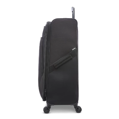 American Tourister Phenom Softside Large Checked Spinner Suitcase 1 American Tourister Phenom Softside Large Checked Spinner Suitcase