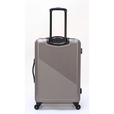 Skyline 24" Hardside Checked 4pc Luggage Set 3 Skyline 24" Hardside Checked 4pc Luggage Set - Image 3
