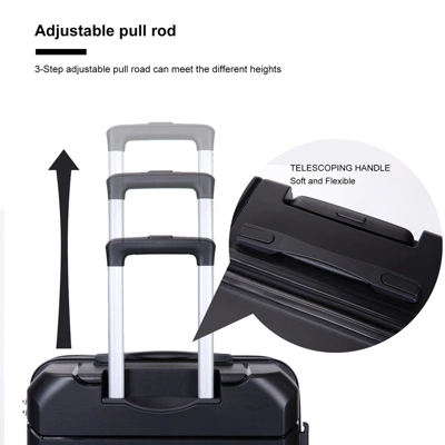 3 PCS Hardshell Luggage Set, ABS Lightweight Spinner Suitcase With TSA Lock (20/24/28)-ModernLuxe 4 3 PCS Hardshell Luggage Set, ABS Lightweight Spinner Suitcase With TSA Lock (20/24/28)-ModernLuxe - Image 4