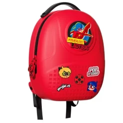 Miraculous Ladybug Pop N' Swop Ladybug Backpack With Handle, 6 Clip-on Badges And Zipper, Lightweight Durable Waterproof Bag With Adjustable Straps -All Pack Shop GUEST 319739ab e21d 4174 b84a 4be9229de39b
