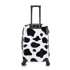 InUSA PRINTS Lightweight Hardside Medium Checked Spinner Suitcase - Cow -All Pack Shop GUEST 31c7c253 5360 4904 870d 482bf05399b4
