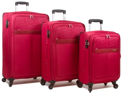 Dejuno Tuscany 3-Piece Lightweight Spinner Luggage Set 7 Dejuno Tuscany 3-Piece Lightweight Spinner Luggage Set - Image 7