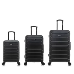 InUSA Trend Lightweight Hardside Spinner 3pc Luggage Set
