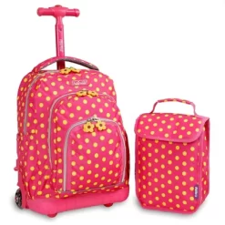 Kids' J World Lollipop 16" Rolling Backpack With Lunch Bag -All Pack Shop GUEST 37597d1a 780f 484f 9249 fb677904386c