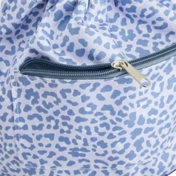 Zodaca 2 Pack Cinch Sack Drawstring Backpack For Beach Trips, Water Resistant Gym Bag With Front Zipper Pockets For Yoga, 13 X 17 Inch, Animal Print -All Pack Shop GUEST 39fbf763 b7f6 4711 a7ff 2f720db2650b