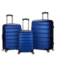 Rockland Melbourne 3pc ABS Hardside Carry On Spinner Luggage Set -All Pack Shop GUEST 3cc8ac58 d47a 45db b99b 46d213729c56