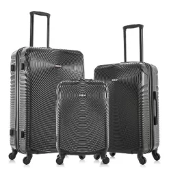 DUKAP Inception Lightweight Hardside Checked Spinner Luggage Set 3pc -All Pack Shop GUEST 3e730252 1d55 4c0c 91ba a082bc9baf3d