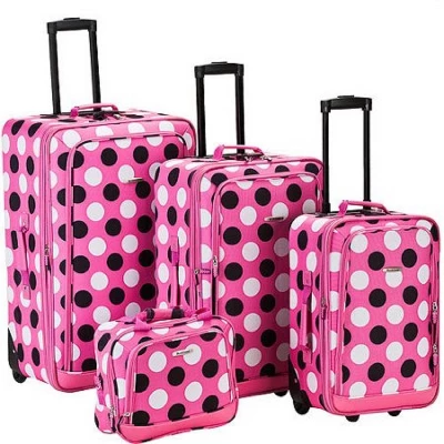 Rockland Escape 4pc Softside Checked Luggage Set 10 Rockland Escape 4pc Softside Checked Luggage Set - Image 10