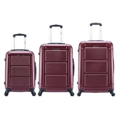 InUSA Pilot 3pc Lightweight Hardside Spinner Luggage Set 5 InUSA Pilot 3pc Lightweight Hardside Spinner Luggage Set - Image 5