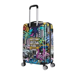 InUSA Lightweight Hardside Medium Checked Spinner Suitcase - Miami -All Pack Shop GUEST 3f51800c ca9e 492d a3c2 4bd91d4c425c