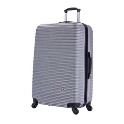 InUSA Royal Lightweight Hardside Large Checked Spinner Suitcase -All Pack Shop GUEST 40365d0e 2251 4792 ae4f 2f84e174dc72