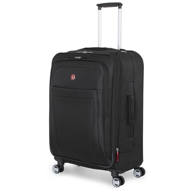 SWISSGEAR Zurich Softside Medium Checked Spinner Suitcase 7 SWISSGEAR Zurich Softside Medium Checked Spinner Suitcase - Image 7