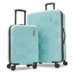 American Tourister NXT Hardside Large Checked Spinner Suitcase -All Pack Shop GUEST 41793622 54f2 4e89 ab06 cd811d51febb
