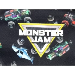 Monster Jam Trucks Dragon Zombie Grave Digger Megalodon All Over Print Backpack Black -All Pack Shop GUEST 41b2d4c4 e8bd 4fef b36a ca3f9746669f