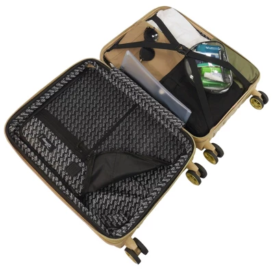 Disney Ful Minnie Mouse Quilted 3D Molded 3 Pc Set, Gold 3 Disney Ful Minnie Mouse Quilted 3D Molded 3 Pc Set, Gold - Image 3