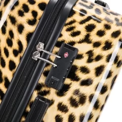 InUSA PRINTS Lightweight Hardside Carry On Spinner Suitcase - Cheetah 20 InUSA PRINTS Lightweight Hardside Carry On Spinner Suitcase - Cheetah -All Pack Shop GUEST 43ba85db be18 45be 8837 313785b9bce7