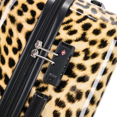 InUSA PRINTS Lightweight Hardside Carry On Spinner Suitcase - Cheetah 7 InUSA PRINTS Lightweight Hardside Carry On Spinner Suitcase - Cheetah - Image 7