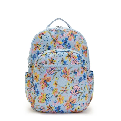 Kipling Seoul Extra Large Printed 17" Laptop Backpack 4 Kipling Seoul Extra Large Printed 17" Laptop Backpack - Image 4