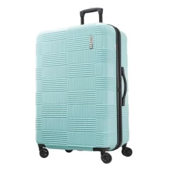 American Tourister NXT Hardside Large Checked Spinner Suitcase -All Pack Shop GUEST 47e7d636 c1f7 40fb bbff 307df6c2e3aa