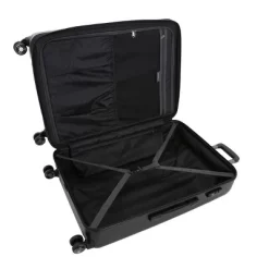 SWISSGEAR Energie PolyCarb Hardside Large Checked Spinner Suitcase - Black