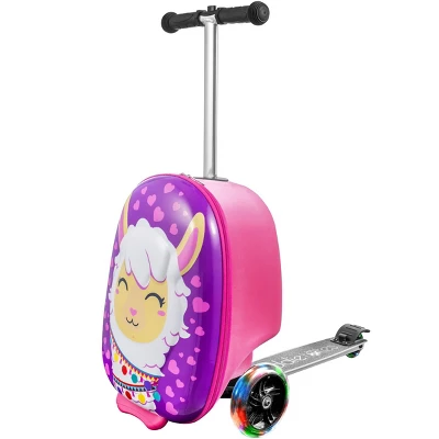 Kiddietotes Kids' Hardside Carry On Suitcase Scooter 11 Kiddietotes Kids' Hardside Carry On Suitcase Scooter - Image 11