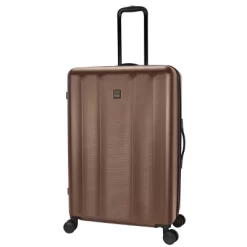 Skyline Hardside Large Checked Spinner Suitcase