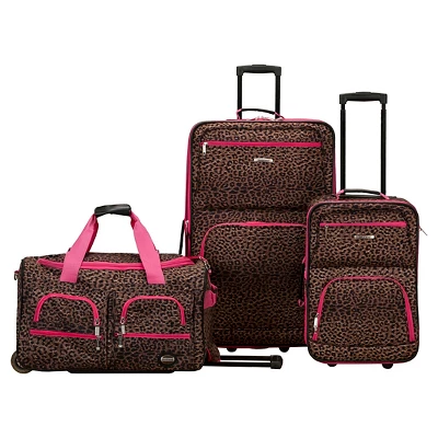 Rockland Spectra 3pc Softside Luggage Set 8 Rockland Spectra 3pc Softside Luggage Set - Image 8