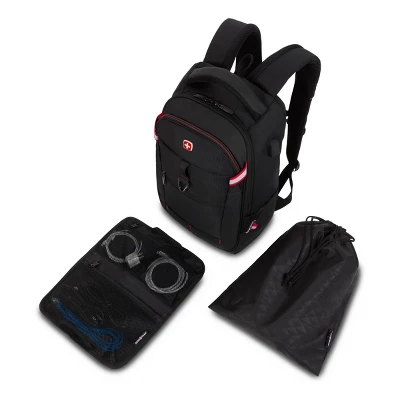 SWISSGEAR Core Travel 17" Backpack - Black 6 SWISSGEAR Core Travel 17" Backpack - Black - Image 6